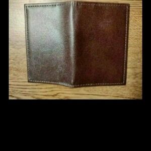 Men's Brown ID Case/Wallet